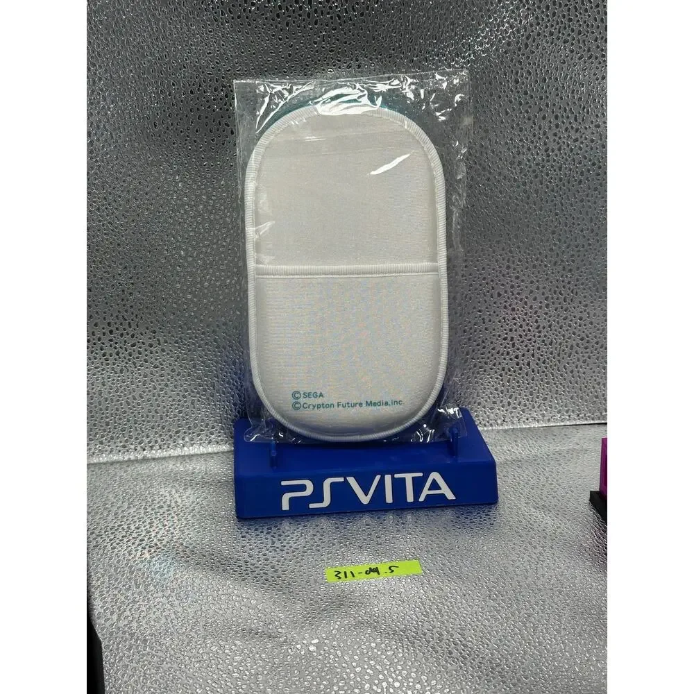 Hatsune Miku Project DIVA F 2nd PS Vita Carrying Case Pouch Sega Official White